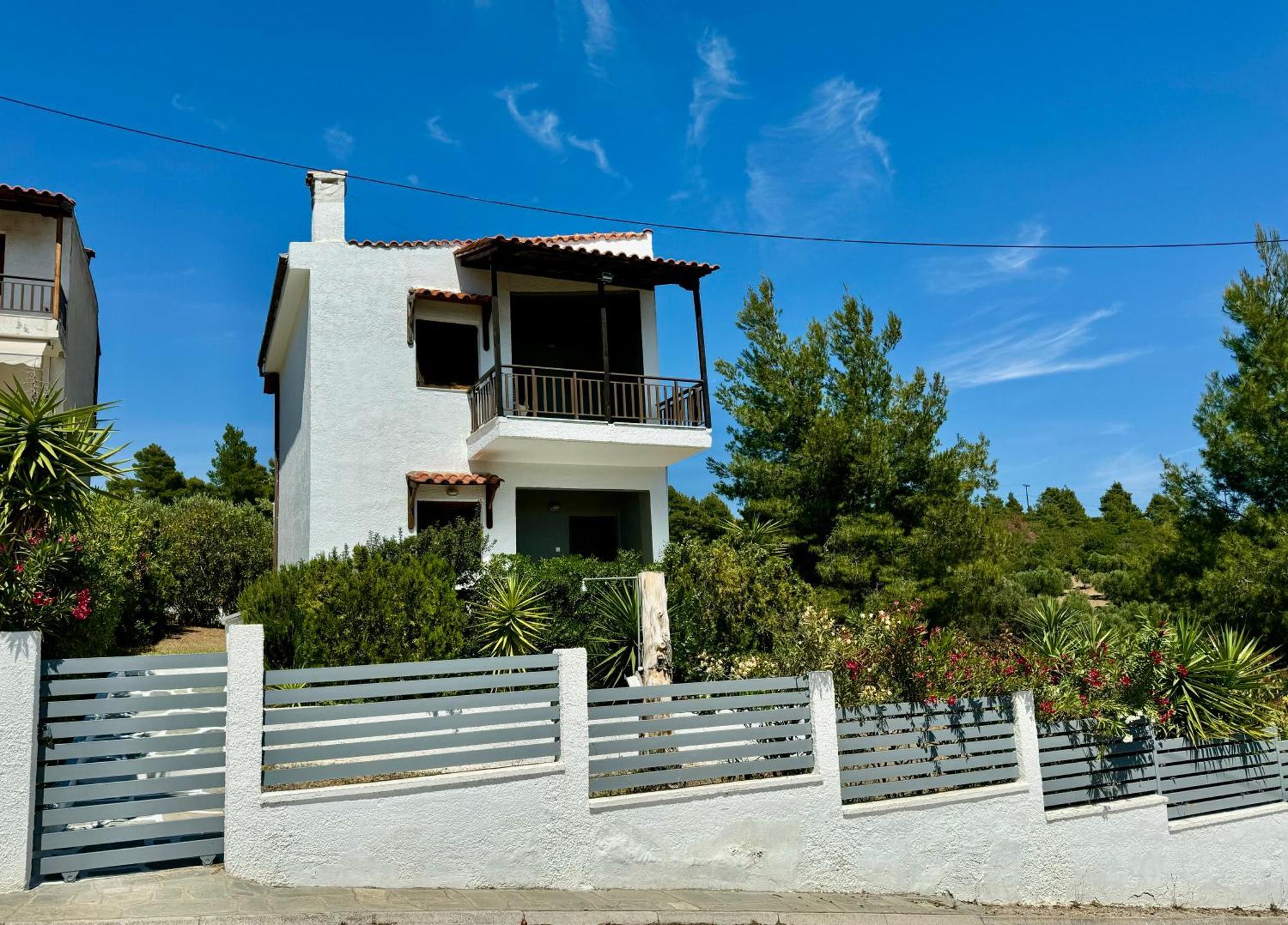 Summer Luxury Villa With Sea View Metamorfosi  Exteriér fotografie